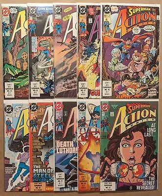 Buy Action Comics #653-662 DC Comics 1990-1991 • 15.99£
