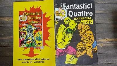Buy Fantastic Four 112 2nd Hulk Versus Thing Scarce Vg 1975 Buscema Italian Edition • 50£