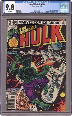 Buy Incredible Hulk #250 CGC 9.8 1980 1242324003 • 373.46£