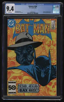 Buy Batman #386 CGC 9.4 W Pgs 1st Appearance Black Mask Roman Sionis Origin DC • 98.83£