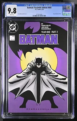 Buy Batman #405 Facsimile Edition CGC 9.8 Facsimile Of 1987 Key Issue DC Comics 2023 • 40.21£