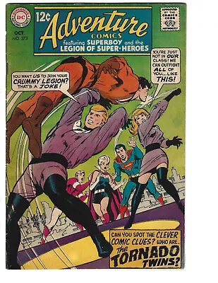 Buy Adventure Comics #373 (10/68) VG+ (4.5) LOSH! Great Silver Age! • 5.65£