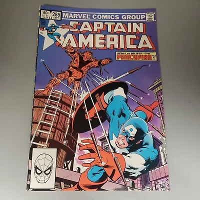 Buy Captain America #285 Death Of Patriot Marvel Comics Minor Key Issue Vintage  • 4.74£