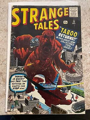 Buy Strange Tales #77 KIRBY Cover TABOO Monster 1960. Combined Shipping • 121.64£