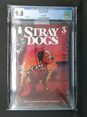 Buy Stray Dogs #3 Rare HTF 2nd Print Image Comics CGC 9.8 Movie Adaptation Soon! • 63.73£