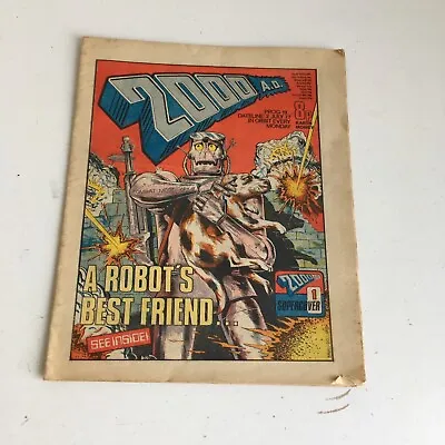 Buy 2000AD Vintage Sci-Fi Comic Magazine Program 19 July 1977 2000 AD CH • 4£