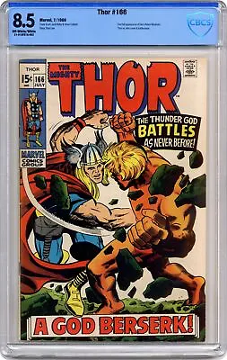 Buy Thor #166 CBCS 8.5 1969 21-018FD1A-003 • 363.15£