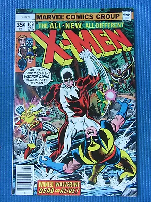 Buy Uncanny X-Men #109, NM- 9.2, 1st Vindicator/James Hudson; Wolverine • 237.09£