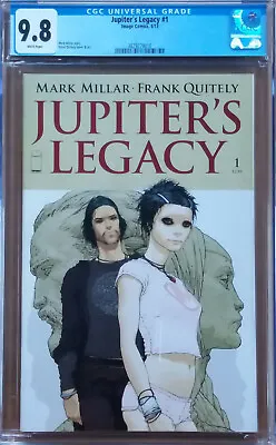 Buy JUPITERS LEGACY #1 Cover A (2013 Series) - Quitely Cover - Image - CGC 9.8 • 50£