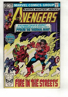 Buy AVENGERS #206 207 208 3-Issue Bronze Age Lot (1981)  FN (6.0) • 6£