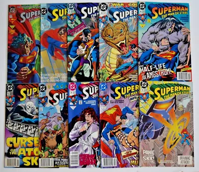 Buy Superman The Man Of Steel (1991) 132 Issue Comic Run #0-134 & Annuals 1-6 • 394.64£