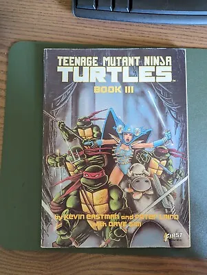 Buy TMNT Teenage Mutant Ninja Turtles Graphic Novel Book 3 First Comics  • 40£