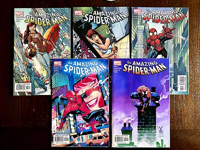 Buy The Amazing Spider-Man 51,52,53,54,55 (5 Comics) Straczynski/Romita Jr VFN 2003 • 18.99£