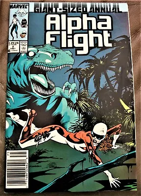 Buy Alpha Flight Annual Vol 1 #2 1987 Marvel Comics Good Condition • 2.95£