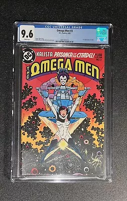 Buy Omega Men #3 CGC 9.6 White Pages - 1st Appearance Lobo - Hot 🔥 • 119.93£