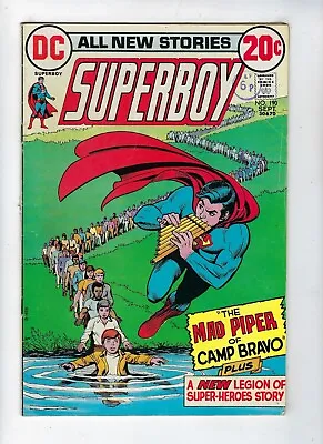 Buy Superboy # 190 DC Comics Bronze-Age Issue Sept 1972 VG- • 3.95£