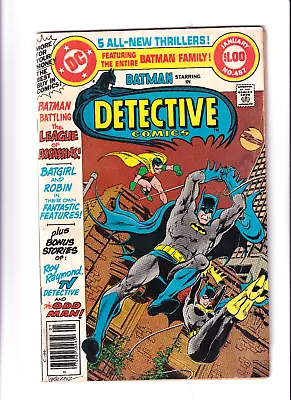 Buy DC Comics Batman In Detective Comics #487 Batman Family 1979/80 • 6.39£