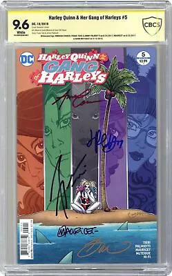 Buy Harley Quinn And Her Gang Of Harleys #5A CBCS 9.6 SS 2016 • 131.92£