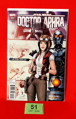 Buy ⭐⭐ZC51 Marvel Star Wars Doctor Aphra 1D Variant Larroca Story Thus Far Cover⭐⭐ • 29.99£