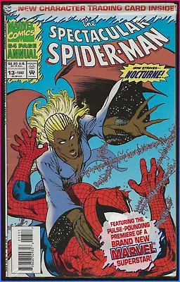 Buy Spectacular Spider-man Annual #13 (1993) 1st Nocturne Poly-bagged Newsstand Nm • 7.99£