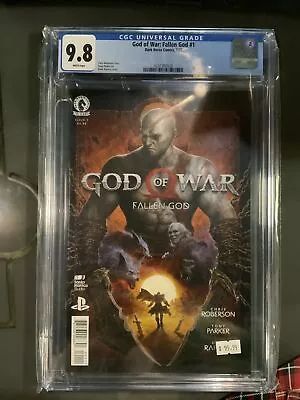 Buy God Of War: Fallen God #1 2021 Dark Horse Comics CGC 9.8 GRADE • 94.60£