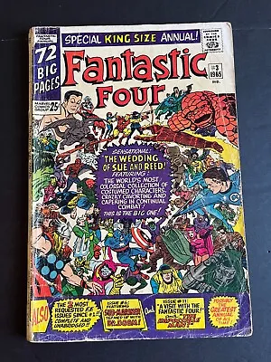 Buy Fantastic Four Annual #3 - Bedlam At The Baxter Building! (Marvel, 1965) Good • 28.73£