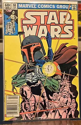 Buy Marvel Star Wars #68 1983 Newsstand 1st Boba Fett Mandalore Dengar Vintage Key • 94.86£
