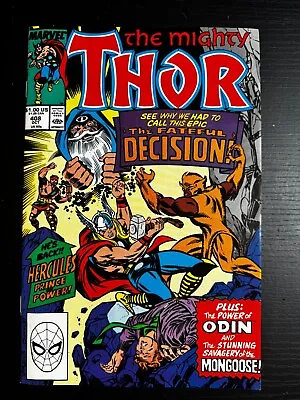 Buy The Mighty Thor #408 Marvel Comics (October 1989) • 4.02£