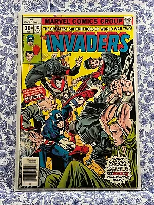 Buy INVADERS #18 NM- Gil Kane Cover Roy Thomas Captain America Sub-Mariner Torch • 19.88£