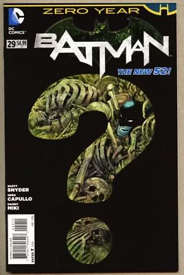 Buy Batman #29-2014 Nm 9.4 ZERO YEAR / Scott Snyder Giant-Size STANDARD Cover • 12.02£