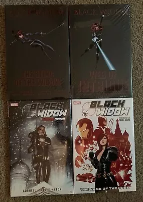 Buy Black Widow HC Lot:Marvel Premiere Sting Of Widow,Web Of Intrigue,Deadly Origin+ • 100.53£