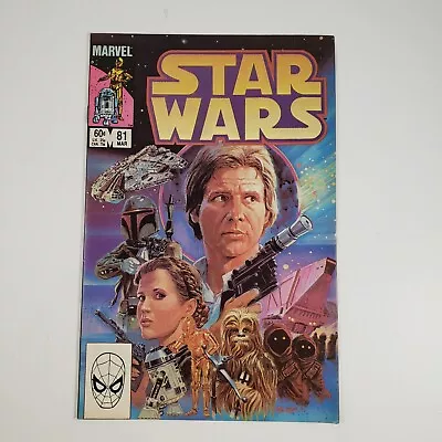 Buy Star Wars #81 Marvel 1984 Return Of Boba Fett Key Comic • 60.81£