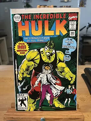 Buy Marvel Comics Incredible Hulk Special 30th Anniversary Issue #393 (1992) • 4.79£