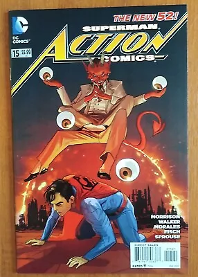 Buy Action Comics #15 - DC Comics Variant Cover 1st Print 2011 Series • 6.99£