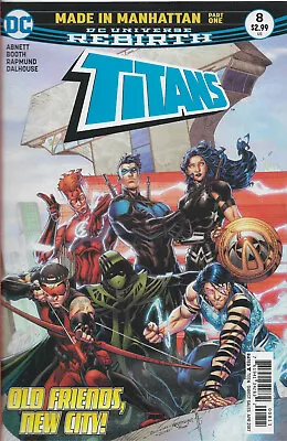 Buy TITANS (2016) #8 - DC Universe Rebirth - New Bagged (S) • 4.99£