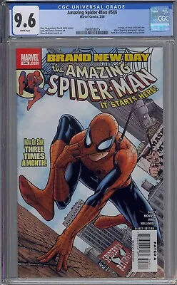 Buy Amazing Spider-man #546 Cgc 9.6 1st Freak & Bill Hollister  • 43.56£