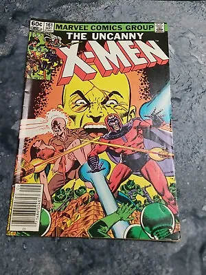 Buy Uncanny X-Men #161 Marvel Comics 1982 Newsstand Magneto Origin • 14.46£