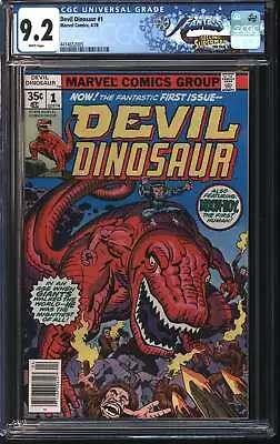 Buy Marvel Devil Dinosaur 1 FANTAST CGC 9.2 White Pages • 65.23£