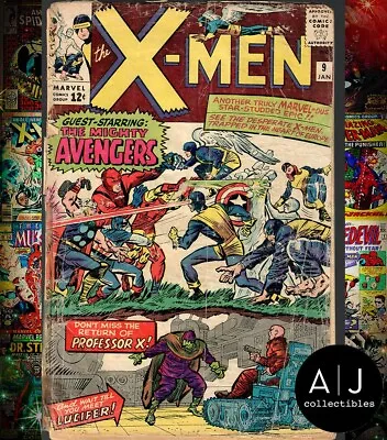 Buy Uncanny X-Men #9 PR 0.5 1965 1st Avengers/X-Men Crossover • 70.21£