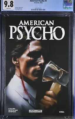 Buy American Psycho #1 CGC 9.8 Movie Cover A Sumerian Comics 2023 • 71.70£