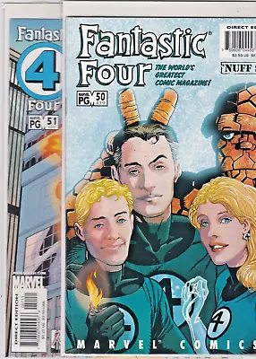 Buy FANTASTIC FOUR #50-59  (3RD SERIES) MARVEL Comics 2002 LOT Of 9 • 13.40£