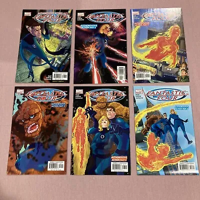 Buy Fantastic Four #74 - 79, 2004, Authoritative Action, Set, W Doom, Fury (503-508) • 13.44£