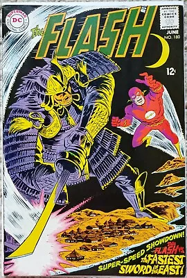 Buy The Flash #180 Vf+ 8.5 Dc 6/1968 • 52.77£