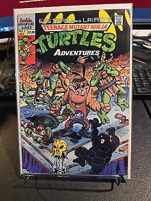 Buy TEENAGE MUTANT NINJA TURTLES ADVENTURES #7 Eastman & Laird’s Archie Comics 1989  • 7.19£