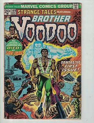 Buy 1973 Strange Tales Brother Voodoo #169 - 1st Brother Voodoo • 144.23£