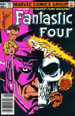 Buy Fantastic Four (Vol. 1) #257 (Newsstand) FN; Marvel | John Byrne Galactus - We C • 3.93£