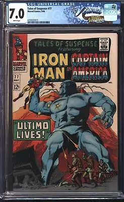 Buy Marvel Tales Of Suspense 77 5/66 FANTAST CGC 7.0 White Pages • 175.89£
