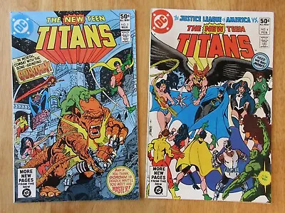 Buy Lot Of 2 TALES OF THE NEW TEEN TITANS ('81): #4 (VF/NM), 5 (NM-) Bright & Glossy • 8.68£