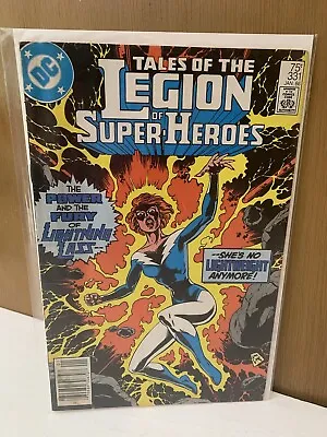 Buy Tales Of The Legion Of Superheroes 331 🔥1986 NWSTND🔥LIGHTNING LASS🔥VGF+ • 3.99£
