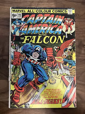 Buy Captain America #196 ****** Grade Vg+ • 3.95£